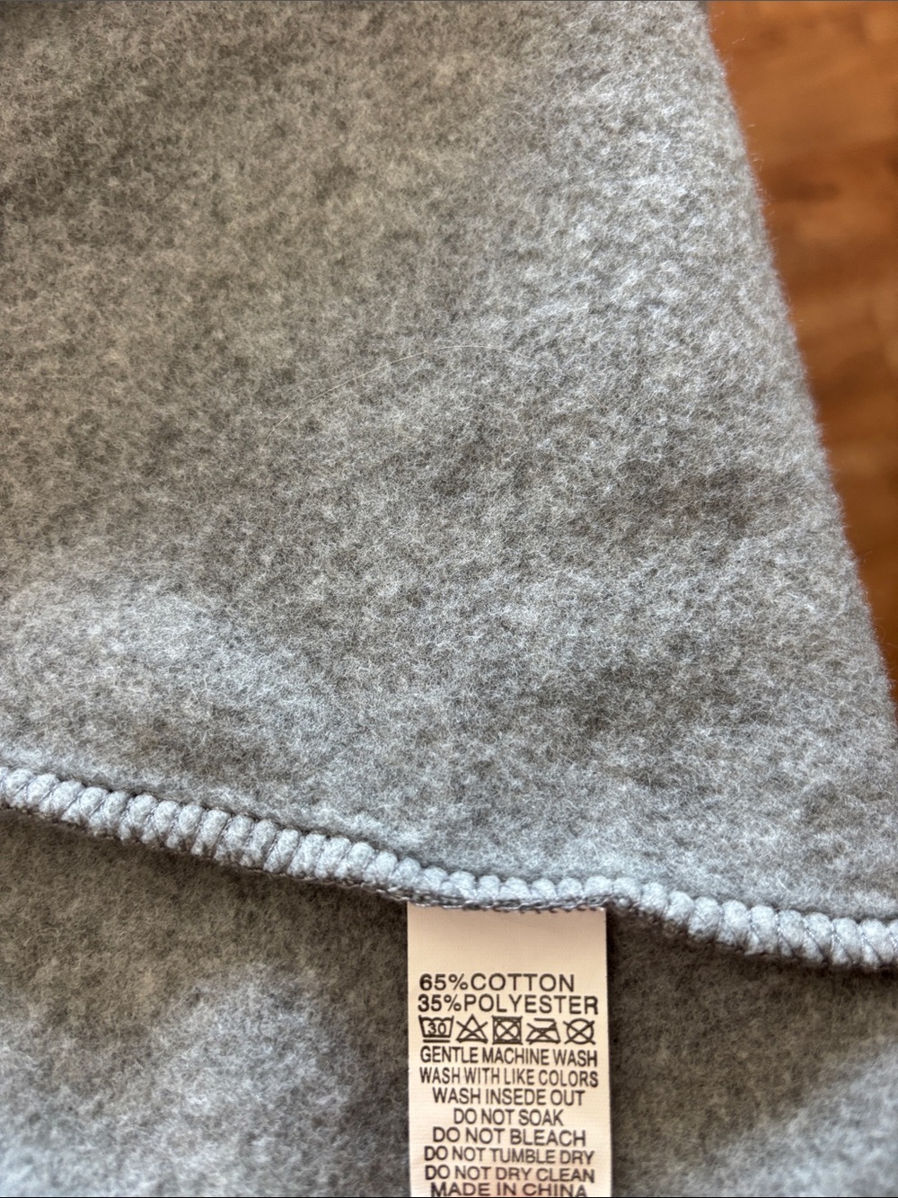 Long Grey Zip-Up Hooded Coatigan M - New w/o Tags - Picture 4 of 4